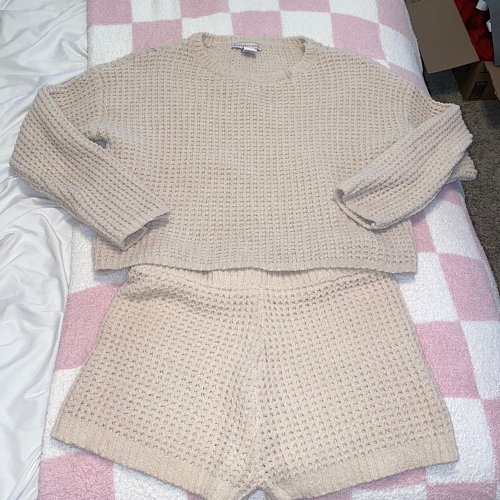 Thick Knit Matching Set